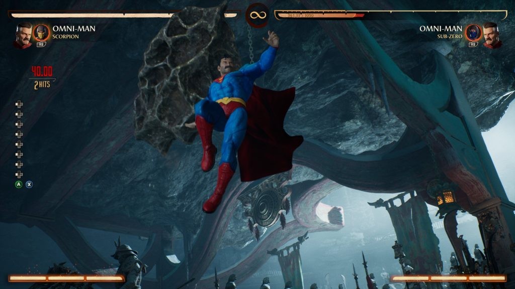 Gamers are hoping Omni-Man gets a Superman costume for real rather than a mod.
