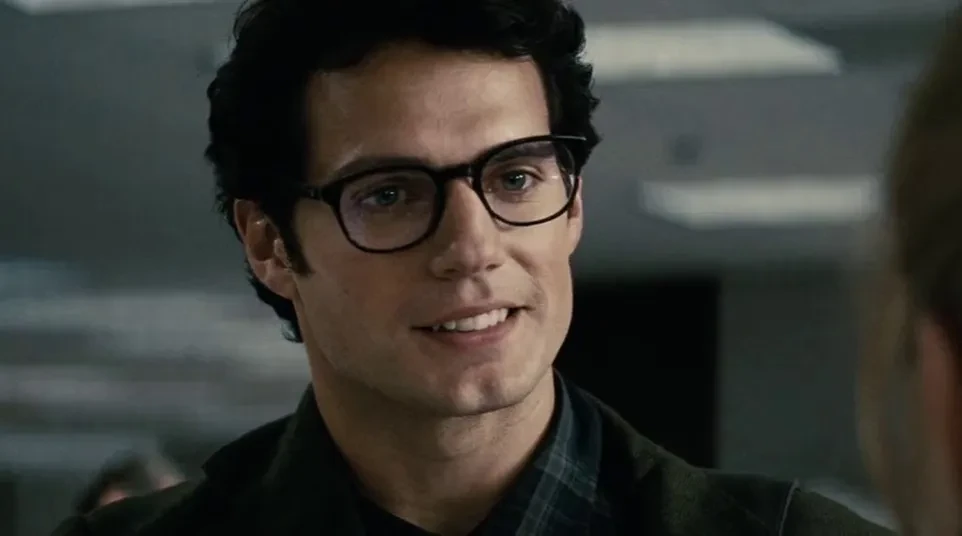 henry Cavill as Clark Kent in a from Man of Steel