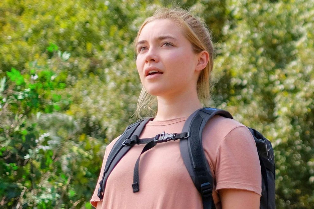 Florence Pugh in a still from Midsommar