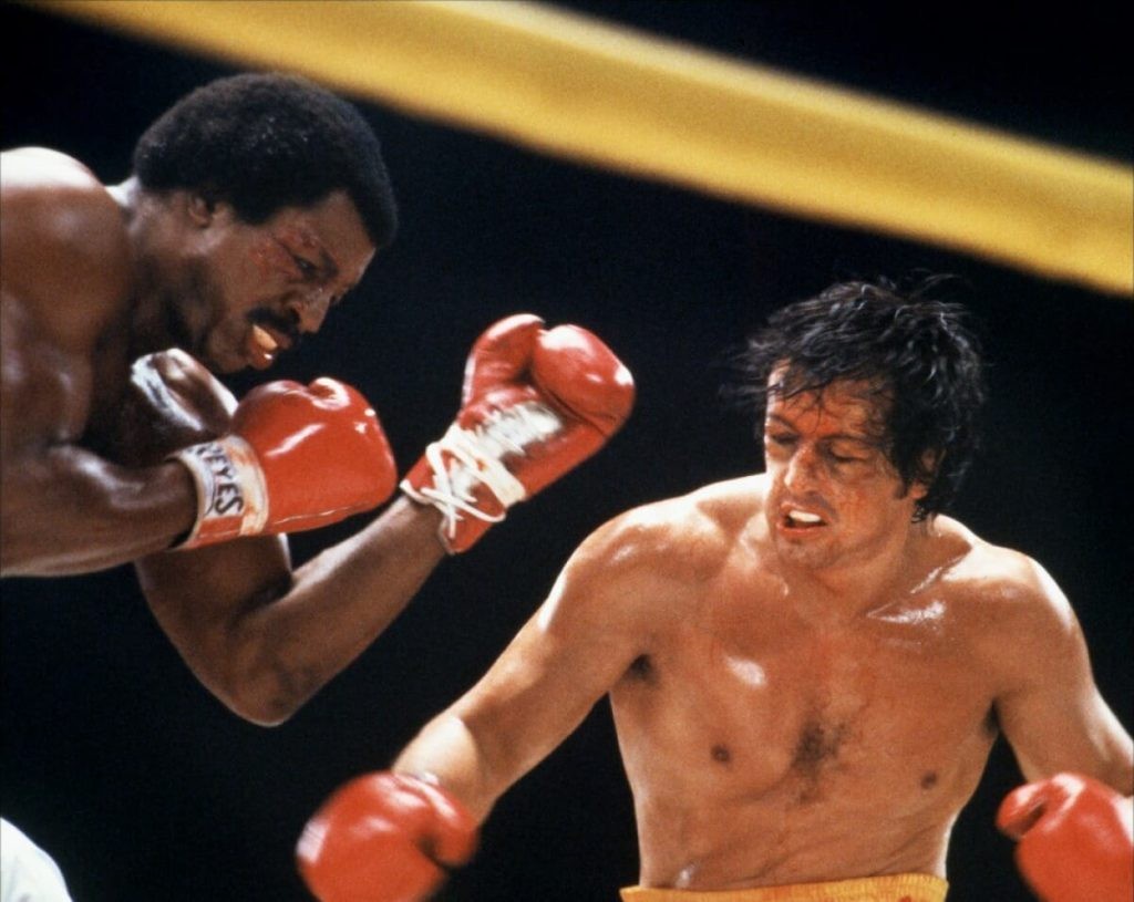 The epic fight between Rocly Balboa and Apollo Creed in Rocky II has since become iconic