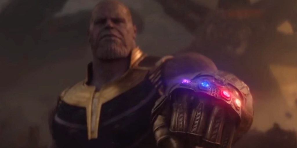 Thanos with some Infinity Stones