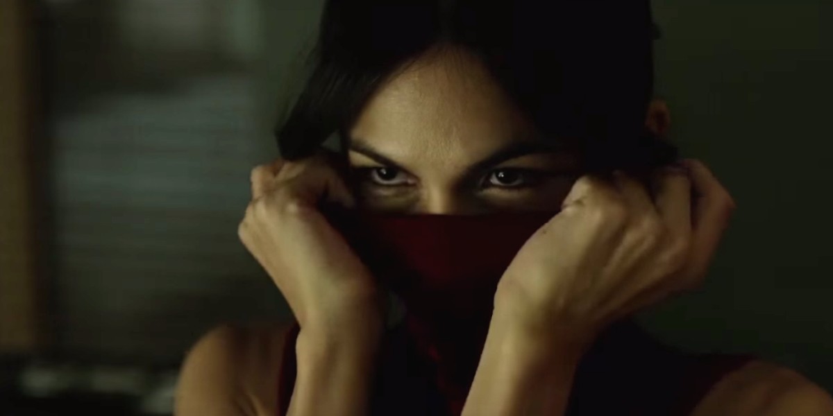 Elodie Yung as Elektra in Netflix's Daredevil