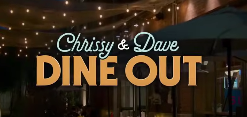 Freeforms's new show Chrissy & Dave Dine Out