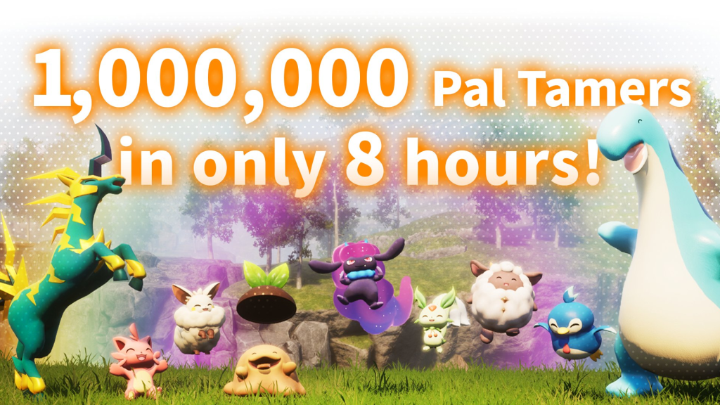 After hitting 1 million players, will Palworld be stopped by The Pokémon Company/Nintendo?