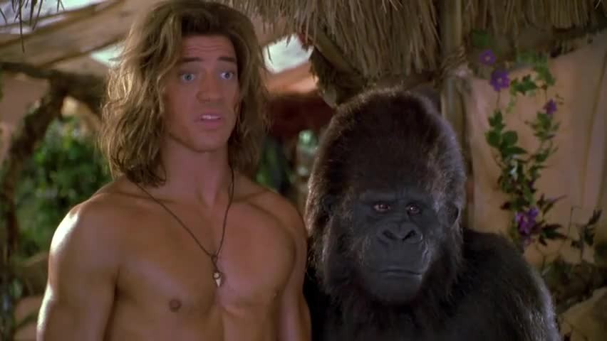 A still from George of the Jungle 
