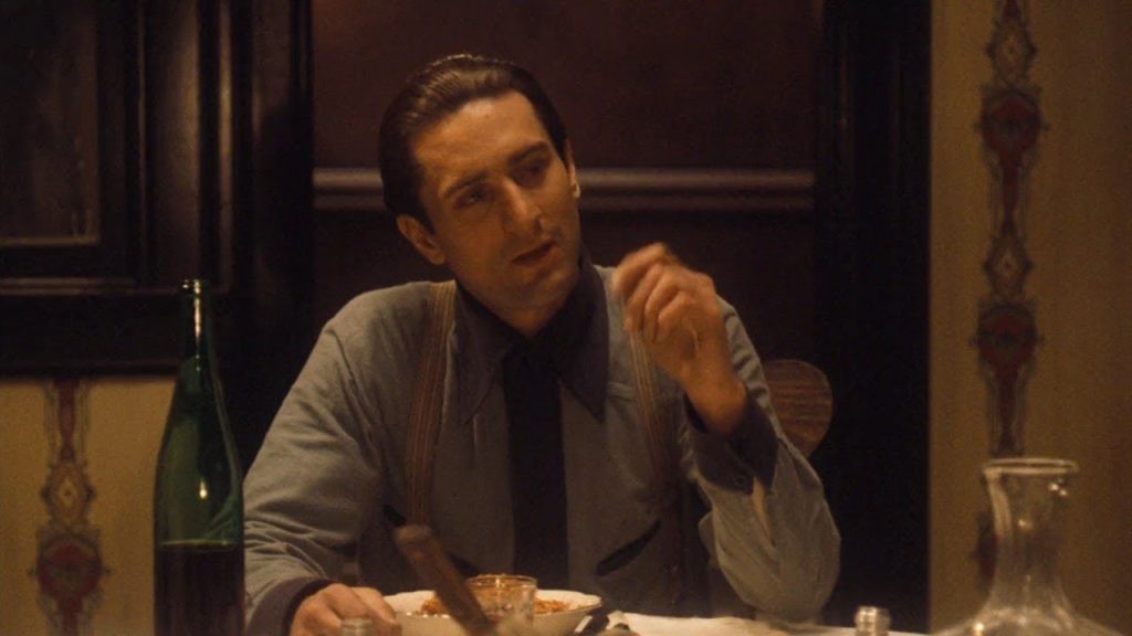 Robert De Niro played young Vito Corleone in The Godfather Part II