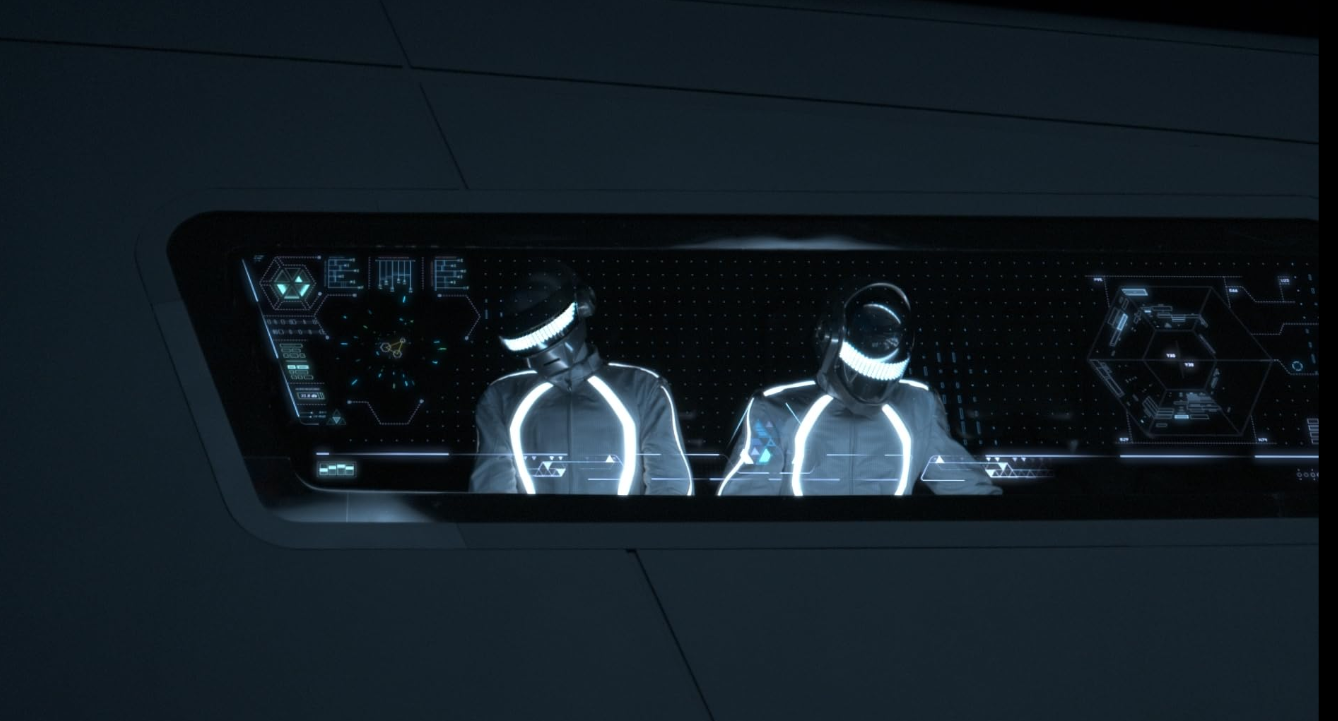 Draft Punk also had a brief cameo in Tron: Legacy