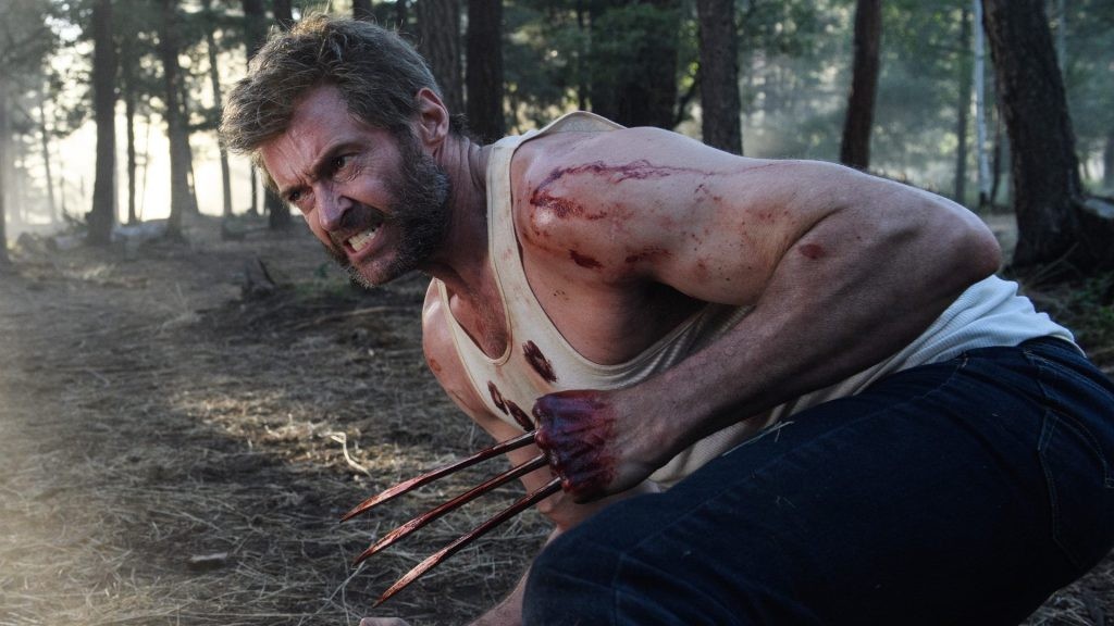 Hugh Jackman as Wolverine in a still from Logan 
