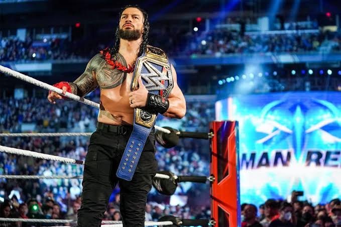 Roman Reigns as The Undisputed WWE Universal Champion