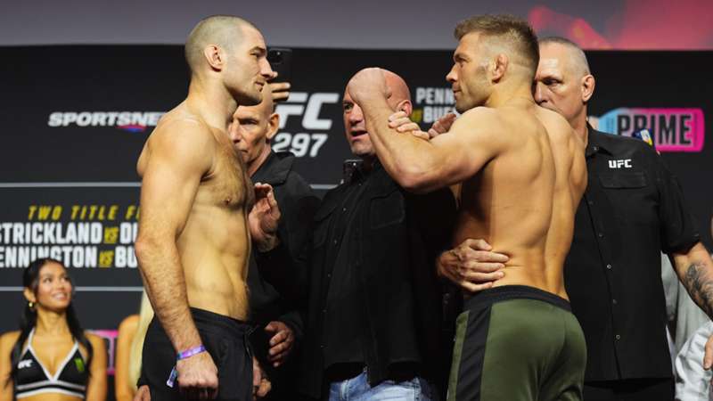 Sean Strickland et Dricus du Plessis/UFC