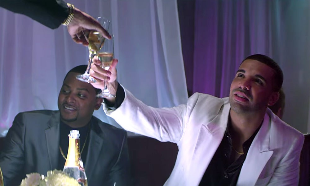 Drake in the music video for Hold On, We're Going Home