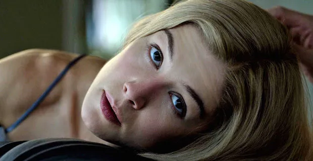 Rosamund Pike as the antagonist in Gone Girl