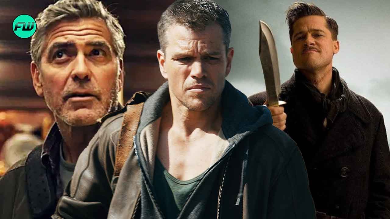 Matt Damon Put George Clooney and Brad Pitt’s Movie in Jeopardy For His $200,000 Worth Scene in Jason Bourne