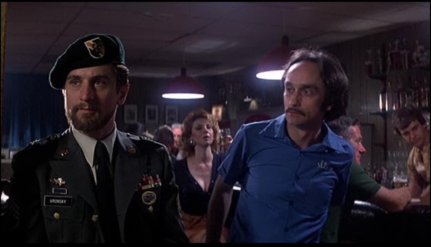 Robert De Niro and John Cazale in The Deer Hunter (1978)