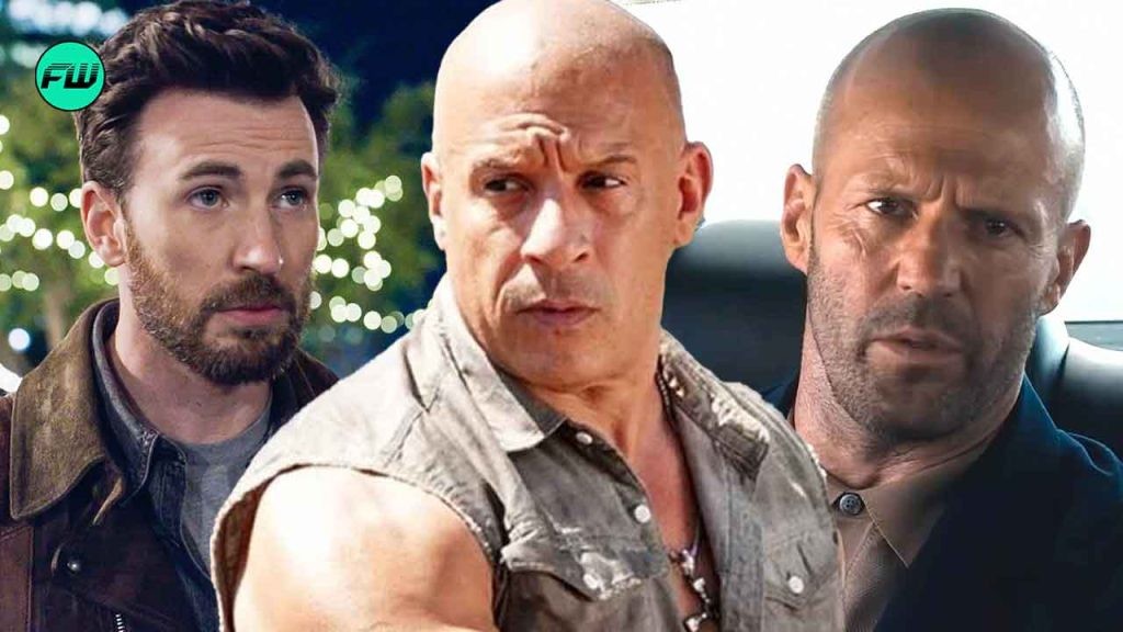 The Razzie Awards Worst Actor Vin Diesel Faces Off With Chris Evans