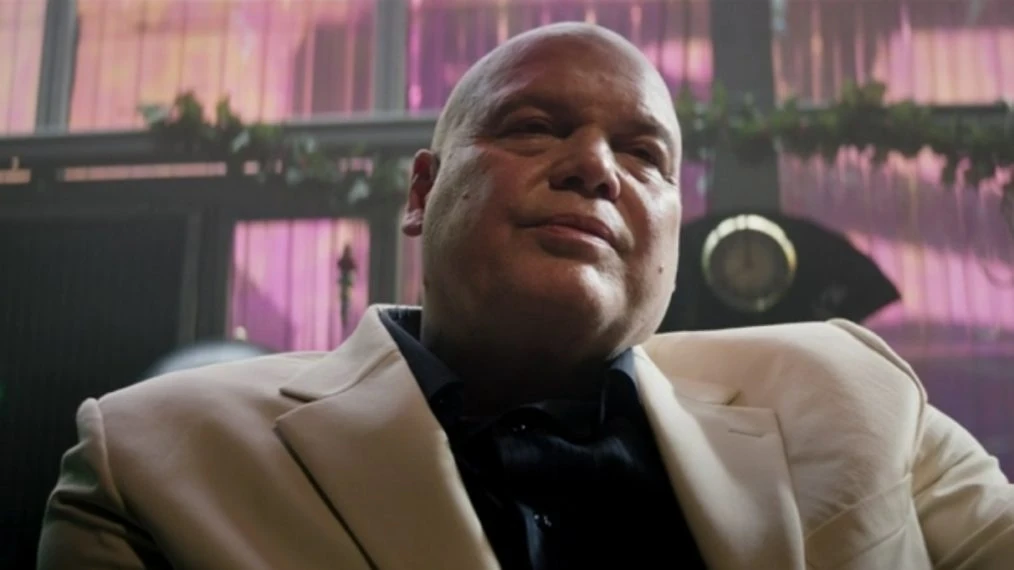 Vincent D’Onofrio in another scene as Kingpin