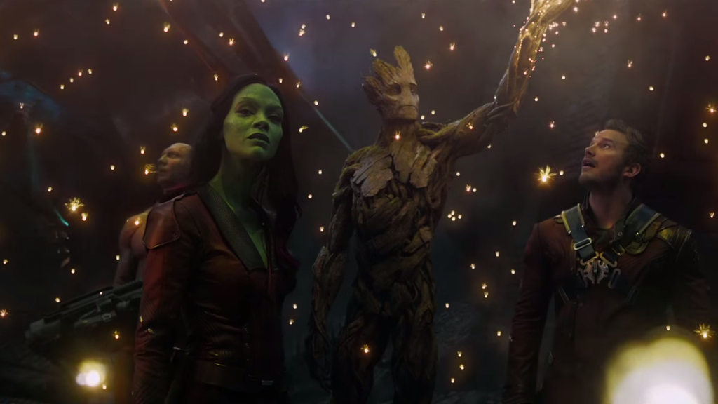 A beautiful scene depicting Guardians of The Galaxy (2014)
