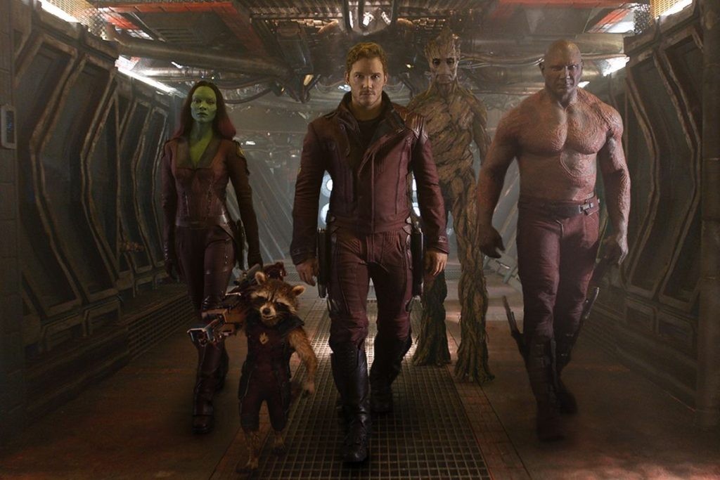 The main cast of Guardians of the Galaxy Vol. 3