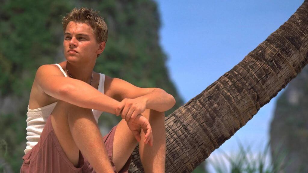 Leonardo DiCaprio in a scene from The Beach