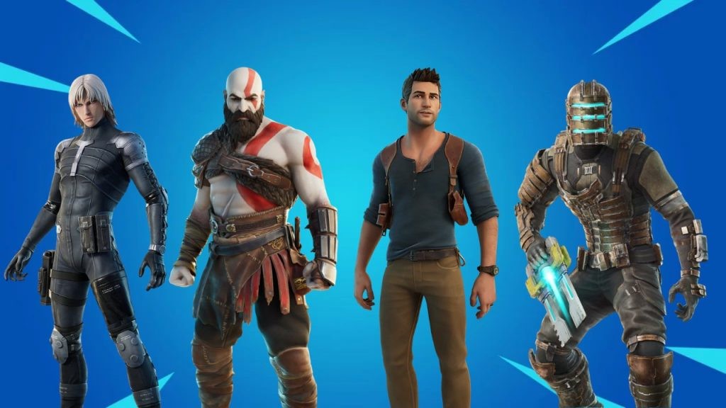 Some of the well-known characters skins on Fortnite.