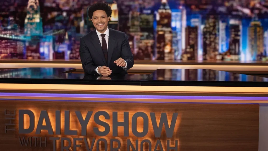 Trevor Noah in a still from The Daily Show 
