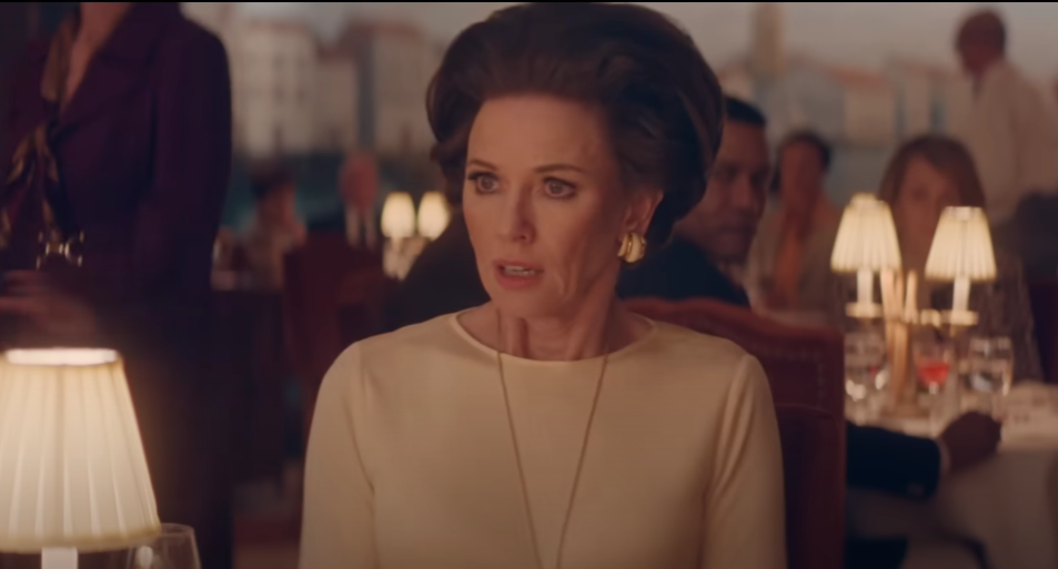 Naomi Watts as Barbara “Babe” Paley in Feud: Capote vs. The Swans
