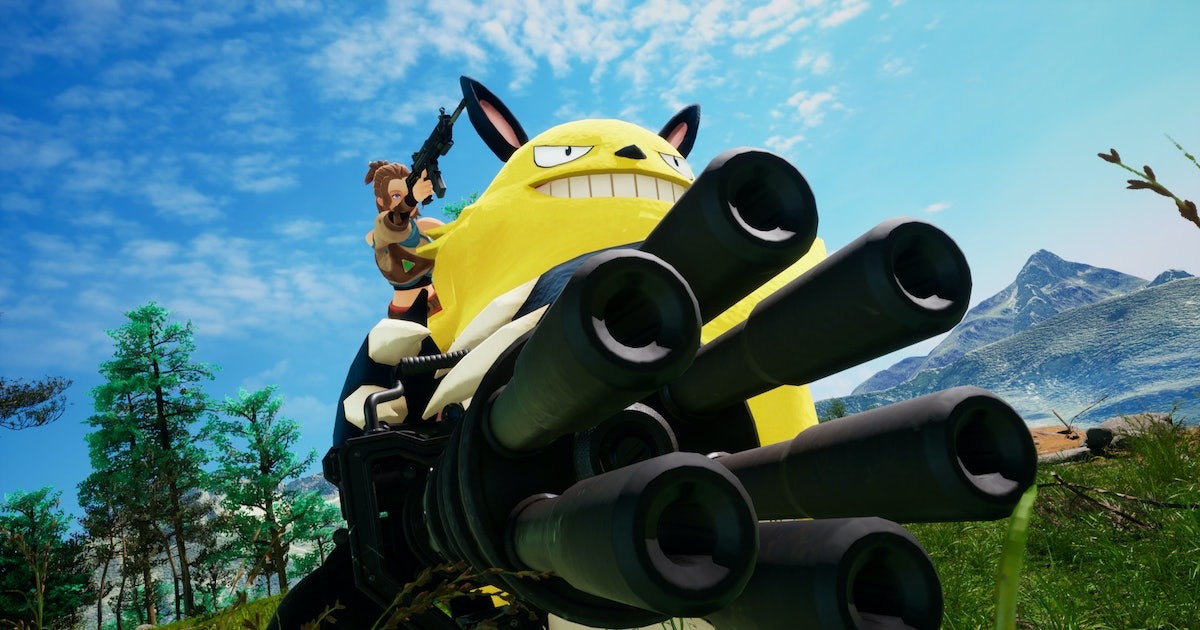 Palworld trailer showcases synthesis of guns and pokemons. 