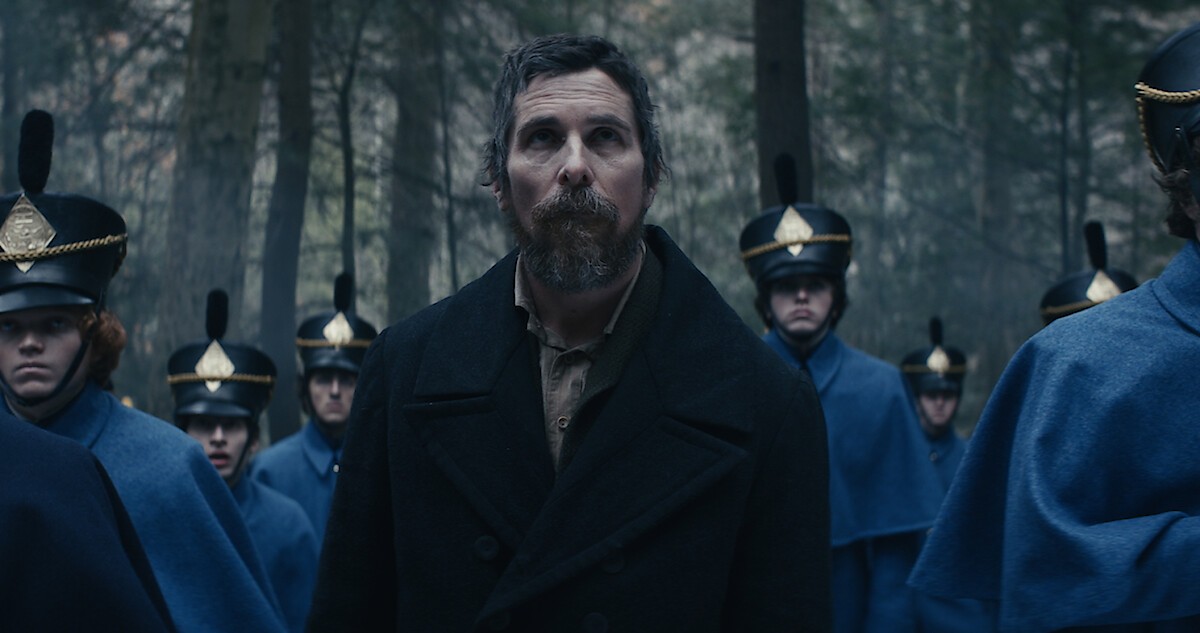 Christian Bale in The Pale Blue Eye