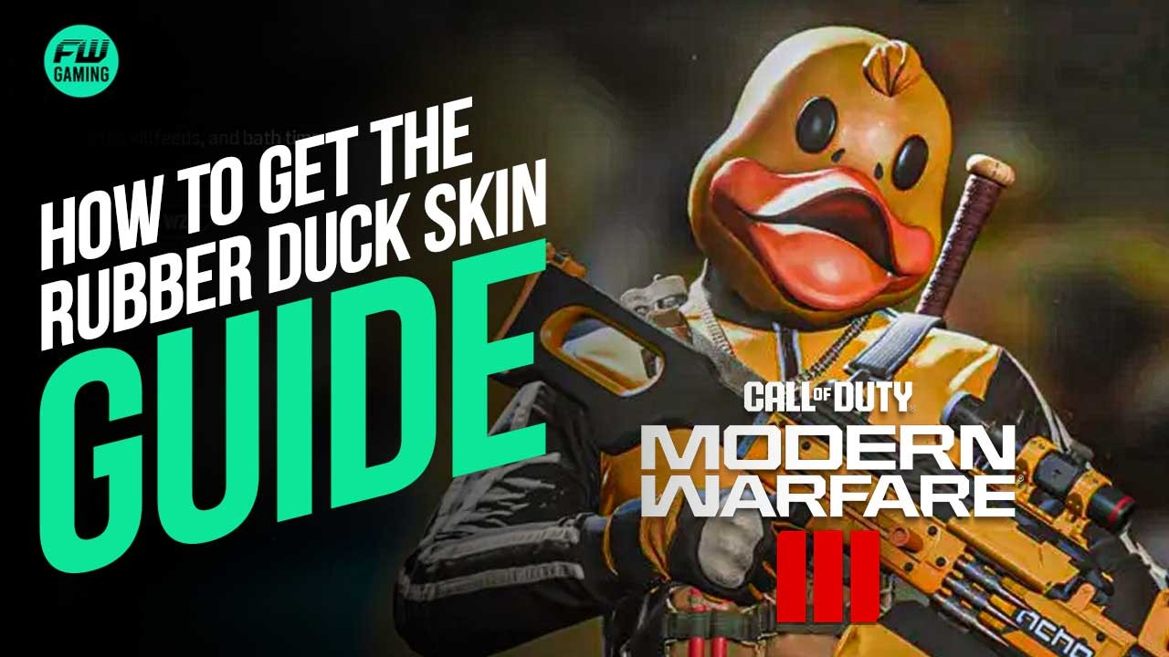 How to Get the Rubber Duck Skin in Call of Duty: Modern Warfare 3