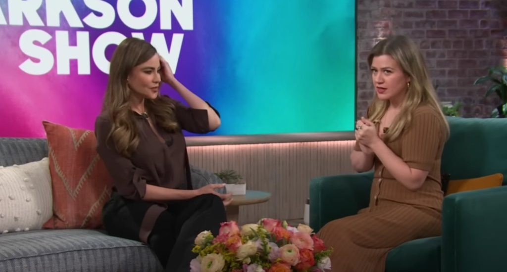 Sofia Vergara appeared in The Kelly Clarkson Show