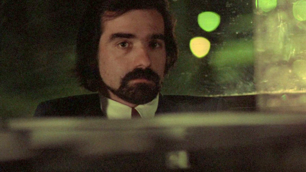 Martin Scorsese in a still from Taxi Driver