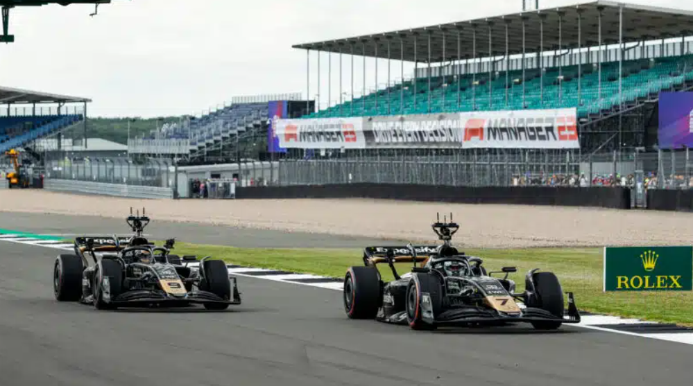 A still from APXGP at Silverstone