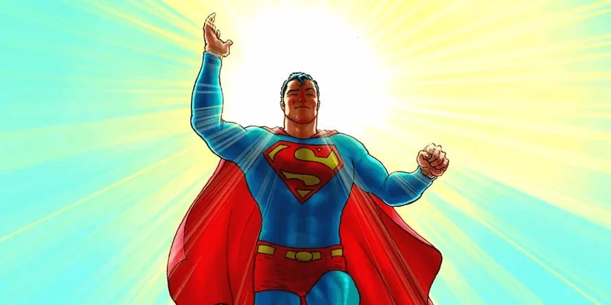 Superman, the star of the first feature film in the DCU