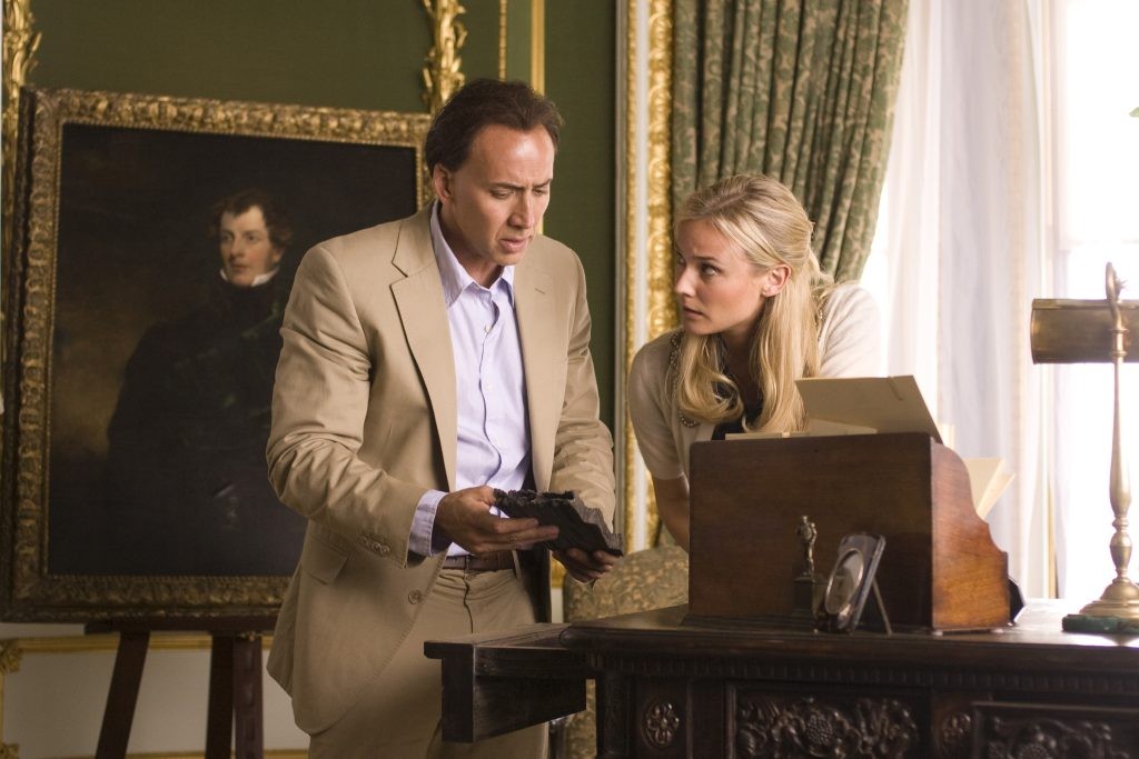 A still from National Treasure: Book of Secrets 