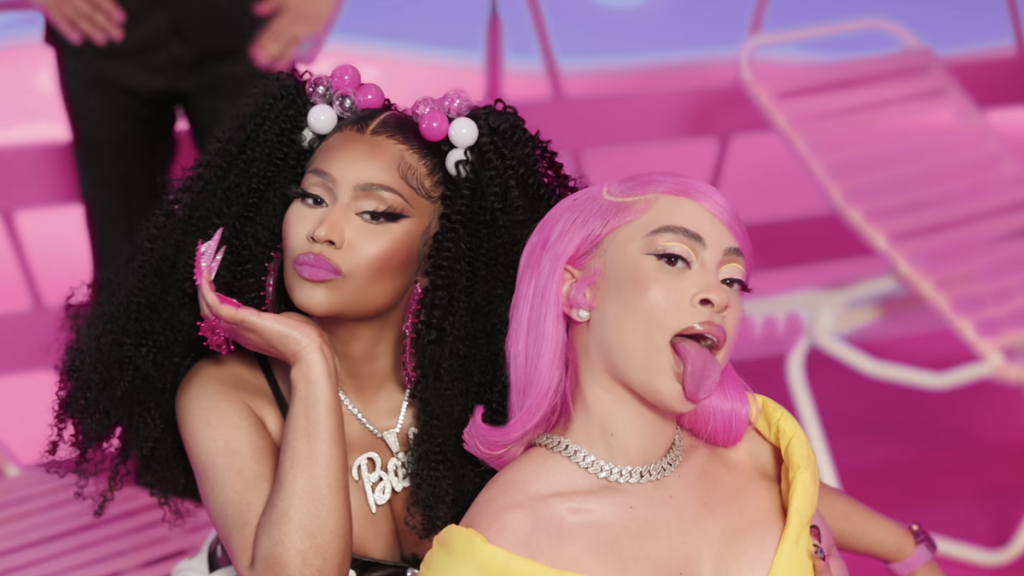 Nicki Minaj and Ice Spice in Barbie title song