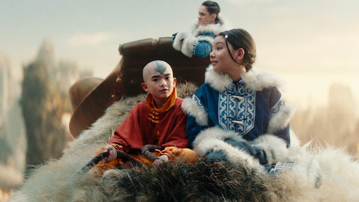 A still from Netflix's Avatar: The Last Airbender 