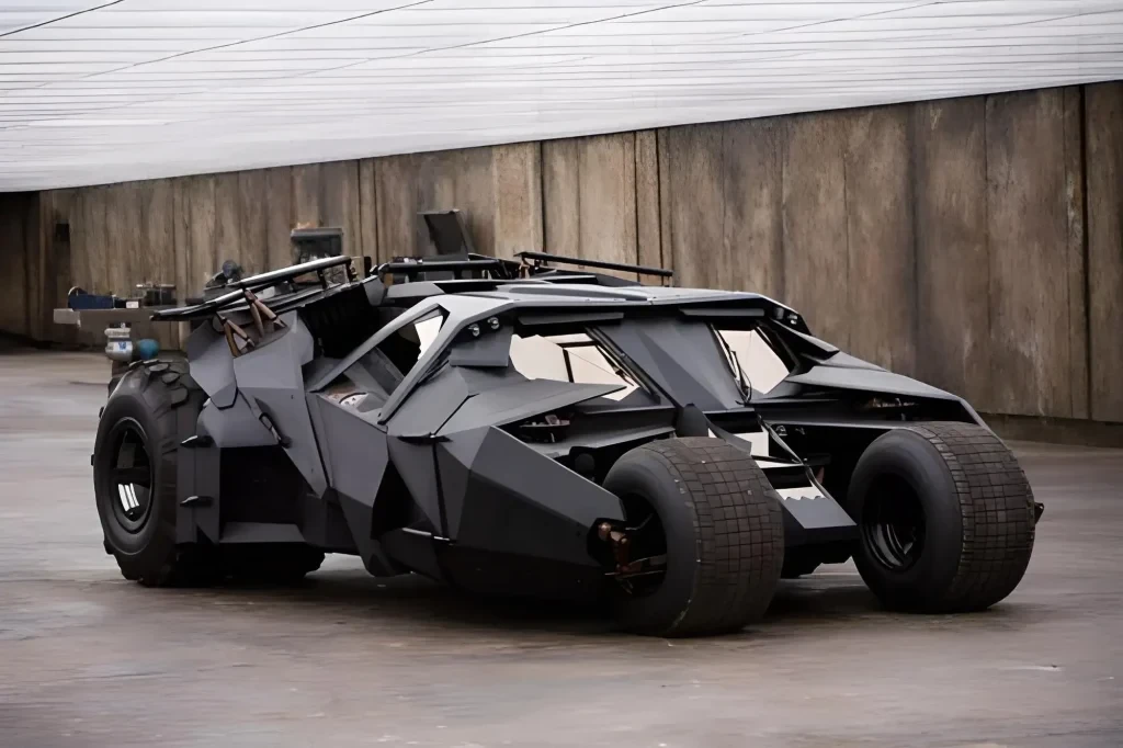 Christian Bale's Batmobile 'The Tumbler' in The Dark Knight Trilogy