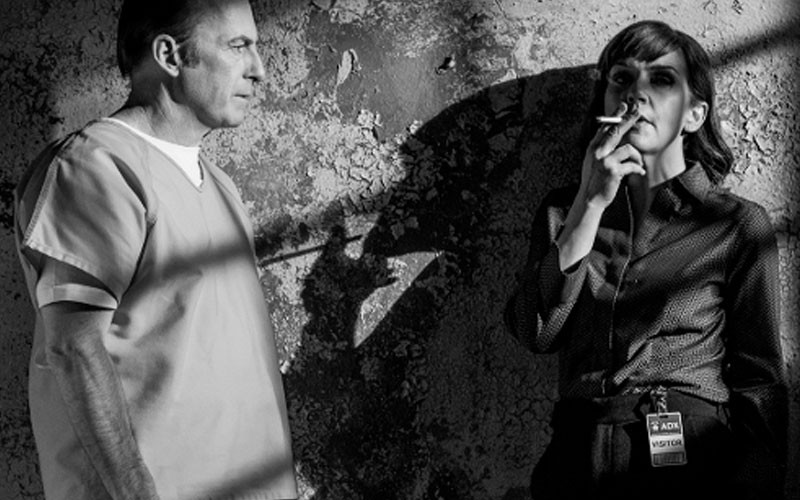 Bob Odenkirk and Rhea Seehorn in Better Call Saul
