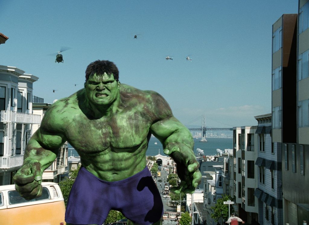 A still from Hulk 