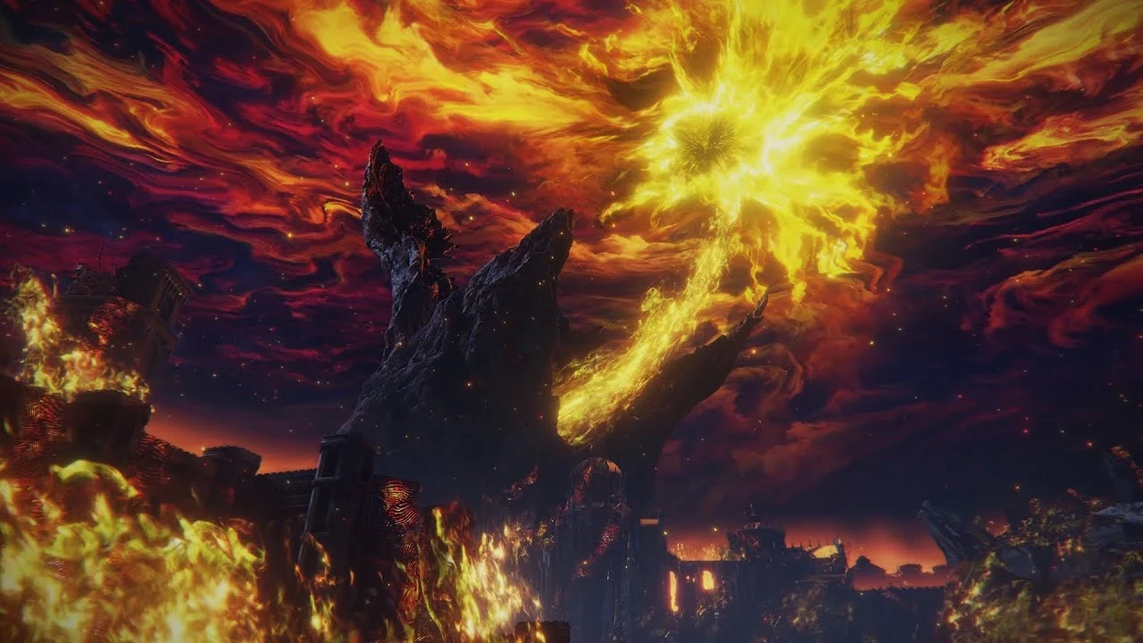 Lord of Frenzied Flame ending might be a prequel to Dark Souls