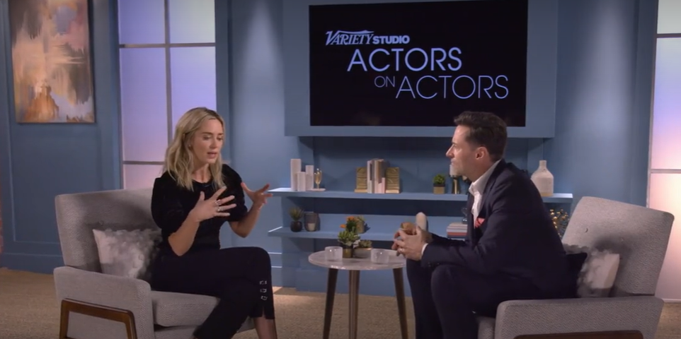 Emily Blunt and Hugh Jackman on Variety's Actors on Actors