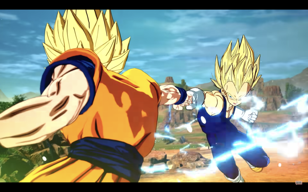 Goku and Vegeta face off against each other in the epic trailer.