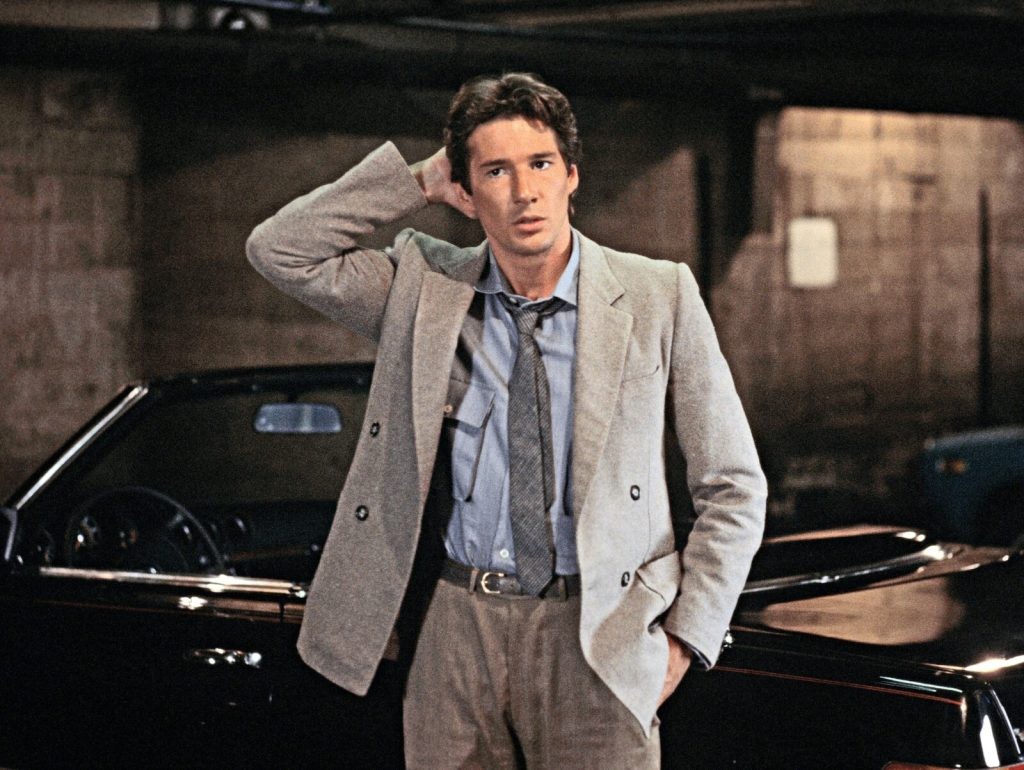 Richard Gere in and as American Gigolo 