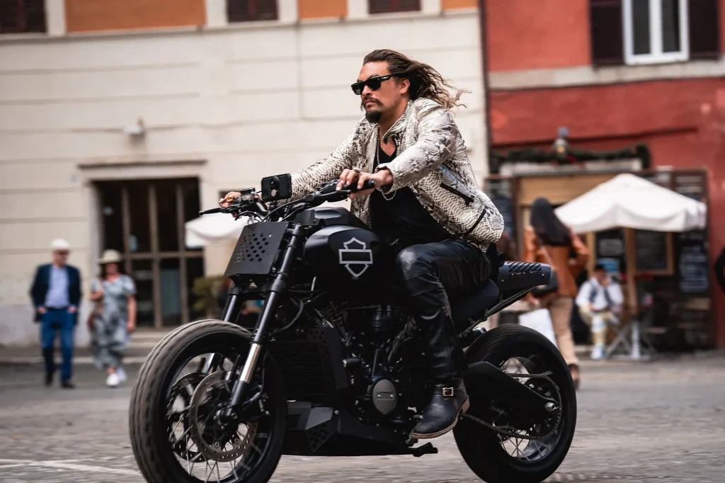 Jason Momoa in a still from Fast X