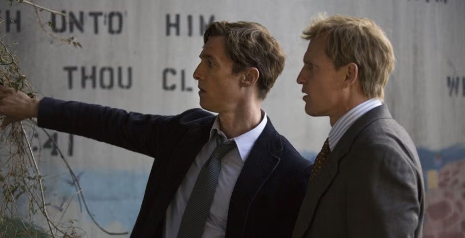 Matthew McConaughey and Woody Harrelson in True Detective (2024)