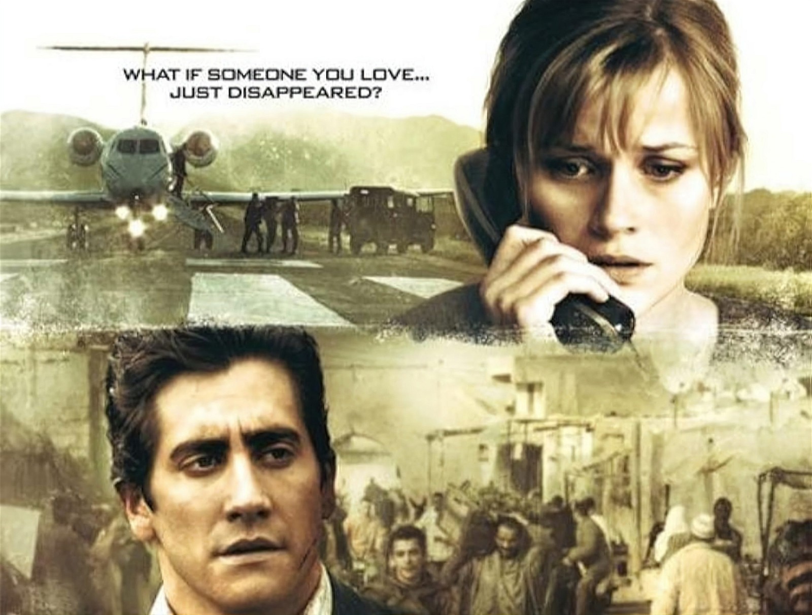 Jake Gyllenhaal and Reese Witherspoon on the poster of Rendition (2007)
