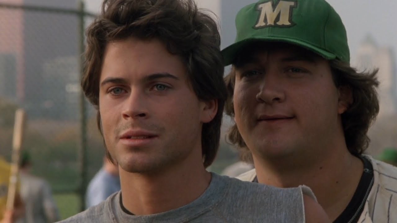 Rob Lowe in 1986's About Last Night