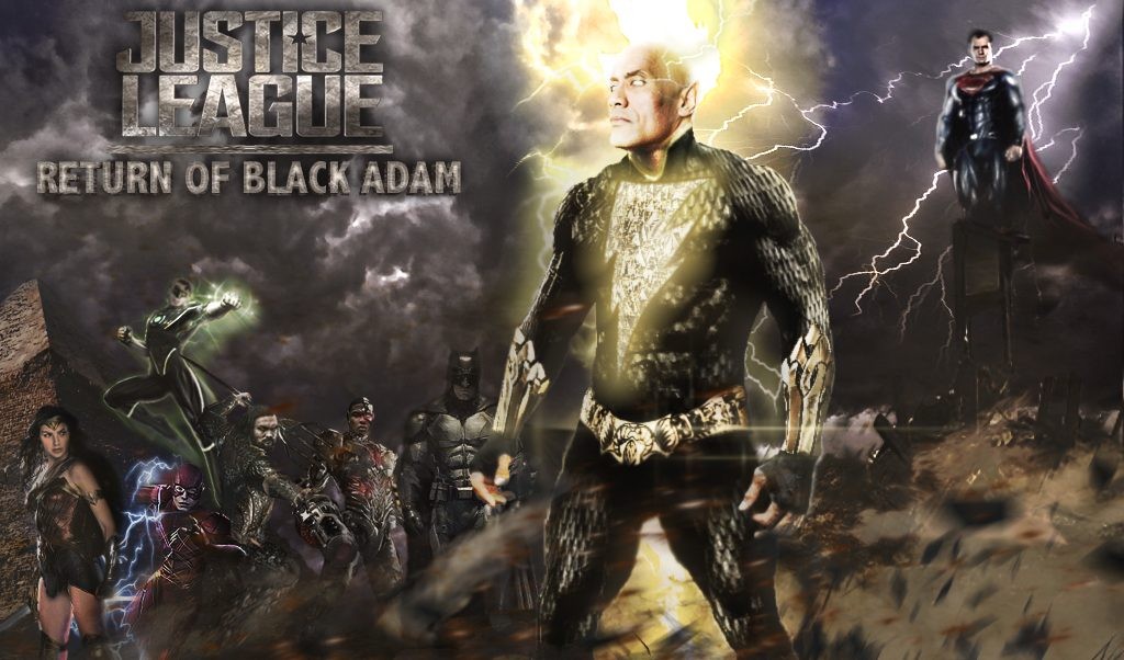 Black Adam vs. Justice League envisioned in an artwork by zg01man on DeviantArt!