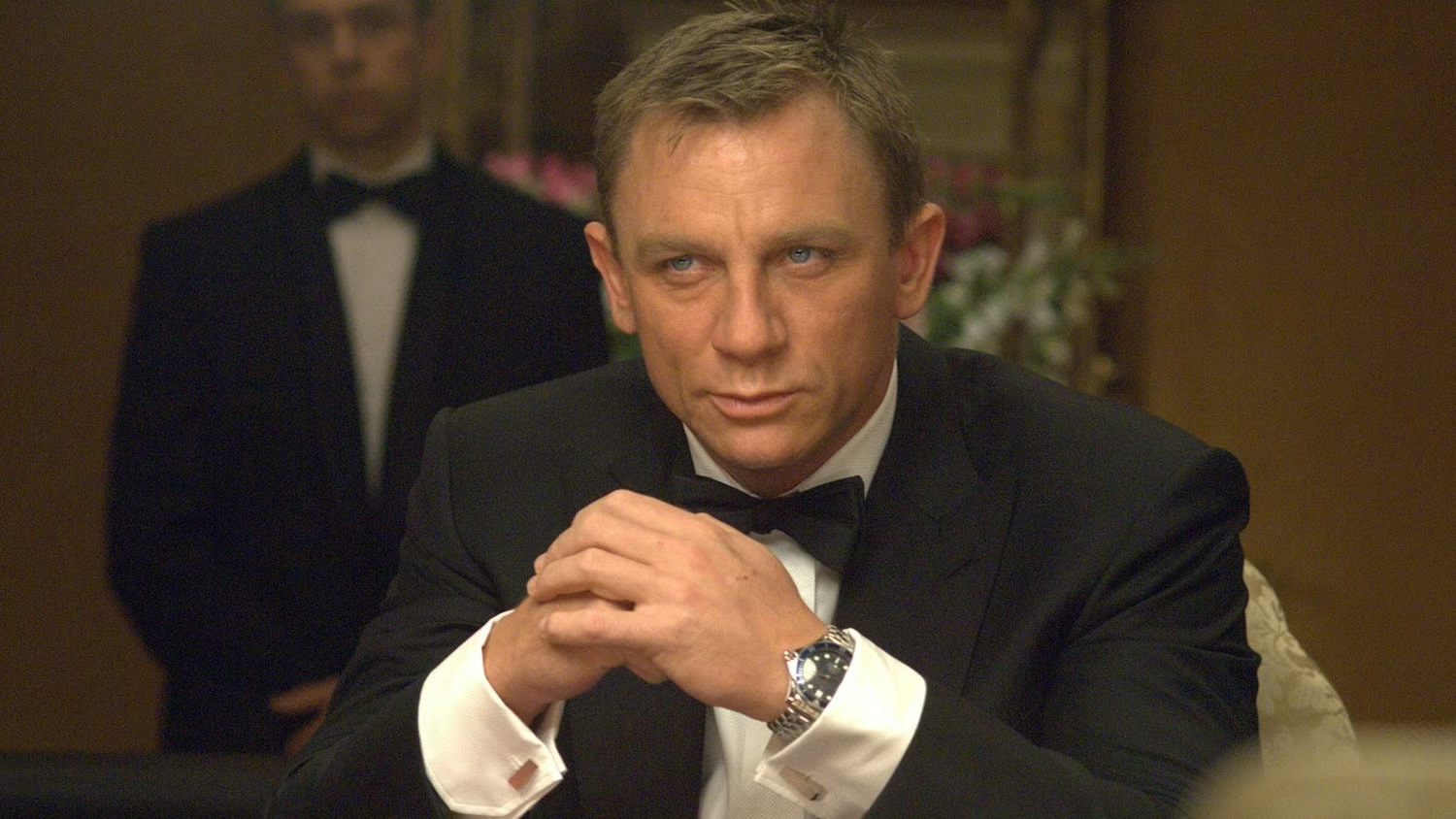 Daniel Craig during a pivotal scene in Casino Royale