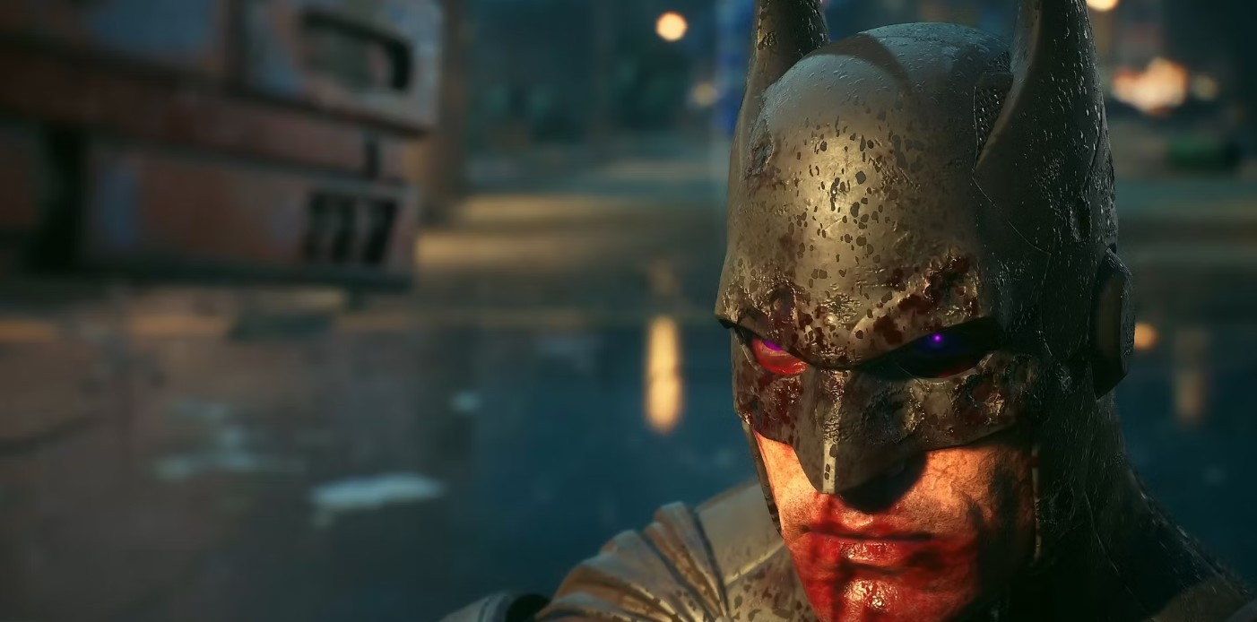 Batman gets shot by Harley Quinn in the latest game developed by Rocksteady Studios!